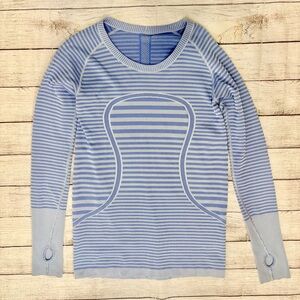 LULULEMON Swiftly Tech Long Sleeve Crew Size 10